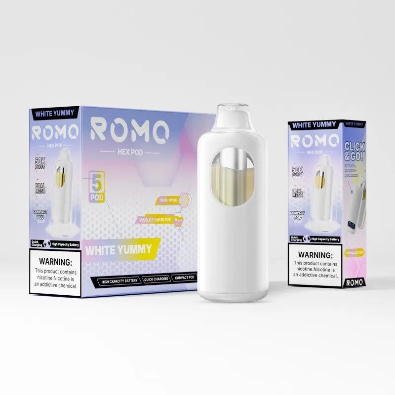 Romo Hex 50k Disposable Pod Pen FreeStyle Vapes - Vaping Disposable Pods - FreeStyle Vapes Bounce Turbo Romo Hex 50k Disposable Pod Pen FreeStyle Vapes - Vaping Disposable Pods - FreeStyle Vapes Bounce Turbo